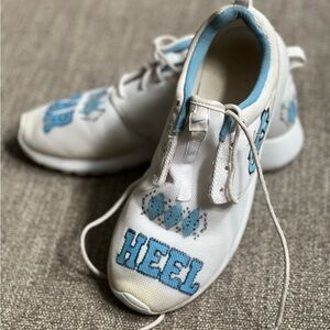 TAR HEEL custom hand painted sneakers